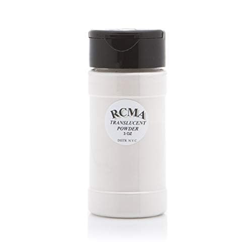 RCMA - Translucent Powder with Flesh Tone Pigment for Flawless Finish - Professional Makeup - Bottle 3 Ounces - Movie, Theater, or Everyday Makeup-BrightBean Baby