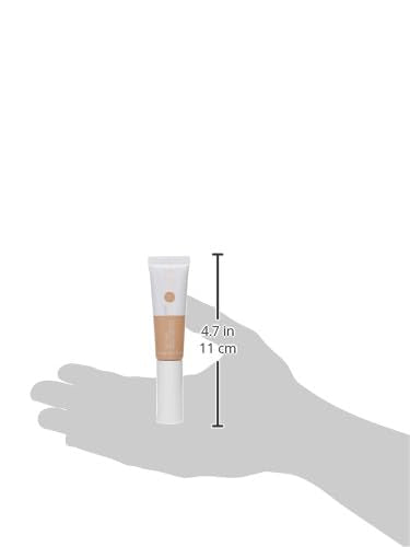FLOWER BEAUTY By Drew Barrymore Get Real Serum Concealer - Brightens Skin + Blurs Blemishes - Hydrating Serum- Light Medium-BrightBean Baby