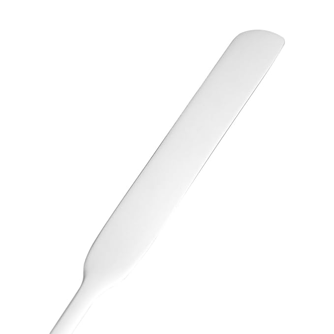 3pcs Cosmetic Mixing Makeup Spatula Nail Art Palette,Spoon Stainless Steel Spatula Face Brush Stirring Embossing Stick Makeup Brushes Cosmetic Tools Nail Polish Mix Stick-BrightBean Baby