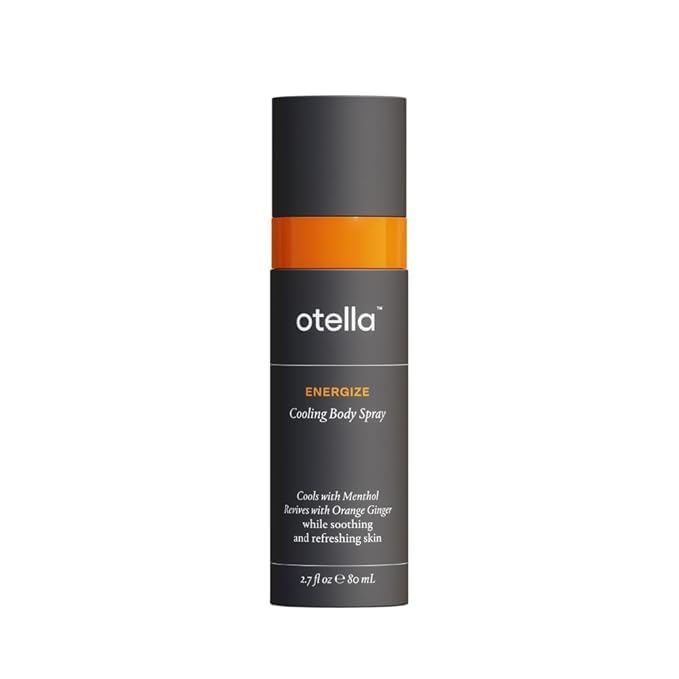 Cooling Body Spray with Menthol and Aromatherapy Orange Ginger Scent to Help You Energize, 2.7 oz. | Anytime Immediate Heat Relief | TSA Approved | Gluten Free | Vegan | Paraben Free