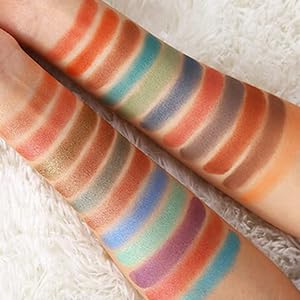 194 Colors Eyeshadow Makeup Palette, Makeup Palette Set with Eyeshadow Blusher Eyebrow Powder Mirror Applicators, All in One Makeup Eye Shadows Cosmetics Gift Kit-BrightBean Baby