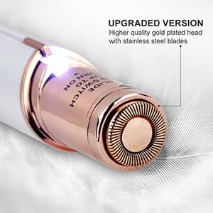 Generation 1 Replacement Heads for Old Flawless Gen 1 Facial Hair Remover, 2 pack