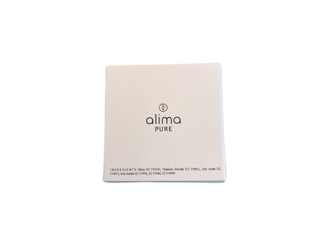 Alima Pure Matte Foundation Loose Mineral Powder Foundation Makeup, Loose Powder Makeup Oil Free Talc Free Powder, Natural Makeup Mineral Foundation Full Coverage Natural Foundation Powder .15 oz/4.5g-BrightBean Baby