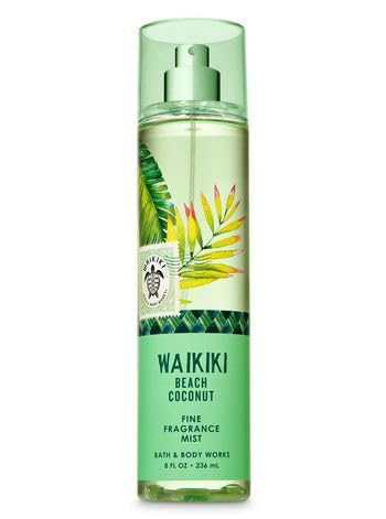 Bath & Body Works Waikiki Beach Coconut 8.0 oz Fine Fragrance Mist-BrightBean Baby