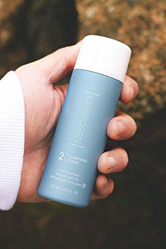 Clarifying Toner for Acne and Blemishes, Face Toner, Facial Toner, Skin Toner, Acne Toner, Toner Oily Skin, Salicylic Acid Toner, Astringent for Face, Toners, 4 Fl Oz-BrightBean Baby