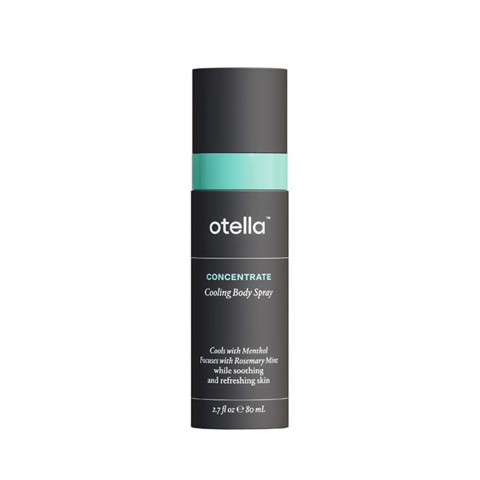 Cooling Body Spray with Menthol and Aromatherapy Rosemary Mint Scent to help you Concentrate, 2.7 oz. | Anytime Immediate Heat Relief | TSA Approved | Gluten Free | Vegan | Paraben Free