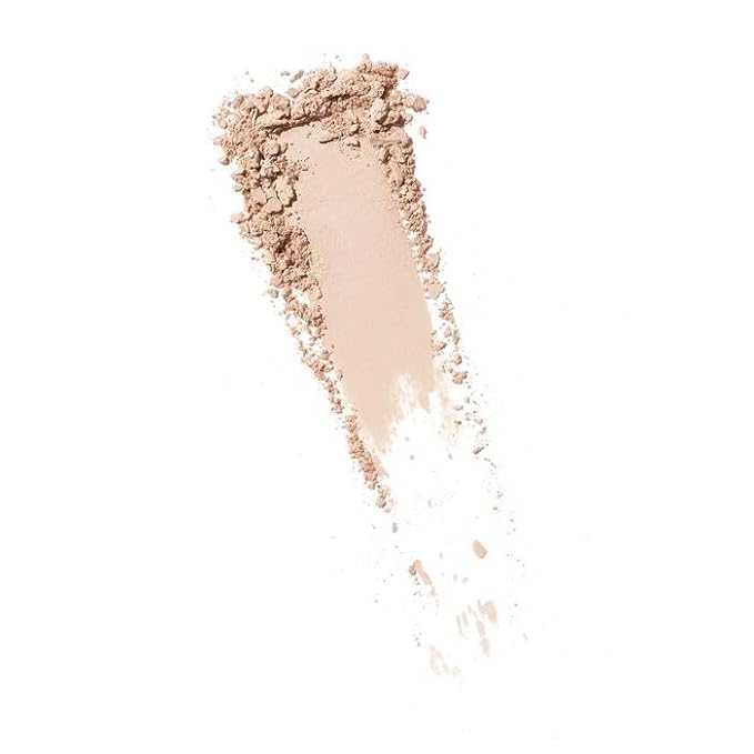 Well People Bio Powder Foundation, Lightweight & Hydrating Foundation For Perfecting & Smoothing Skin, Semi-Matte Finish, Vegan & Cruelty-free, 3W-BrightBean Baby