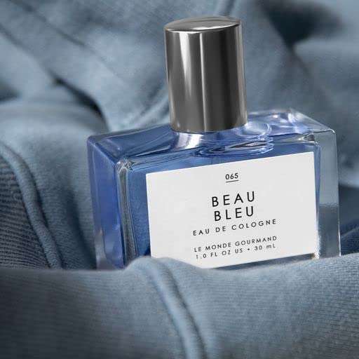 Le Monde Gourmand Beau Bleu Eau de Cologne - 1 fl oz (30 ml) - Unisex, Woody, Citrus, Musky Perfume Notes-BrightBean Baby