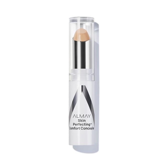Almay Concealer, Face Makeup, Full Coverage Concealer, Matte Finish, Oil Free, Hypoallergenic, Fragrance-Free, Dermatologist Tested, 140 Light Medium, 0.08 Oz-BrightBean Baby