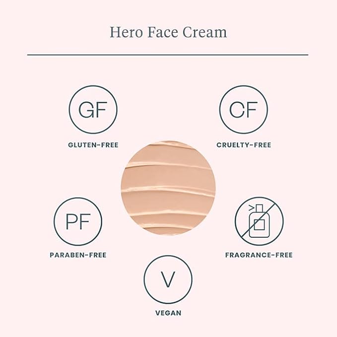 Wonderskin Purevoc Hero Face Cream, Anti Wrinkle Moisturizing Face Cream, Hydrating Face Moisturizer for Women & Men, Anti Aging Face Moisturizer, Daily Facial Moisturizer for Dry Skin-BrightBean Baby