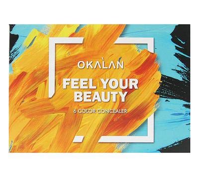 Feel Your Beauty 6 Color Concealer (B palette)-BrightBean Baby