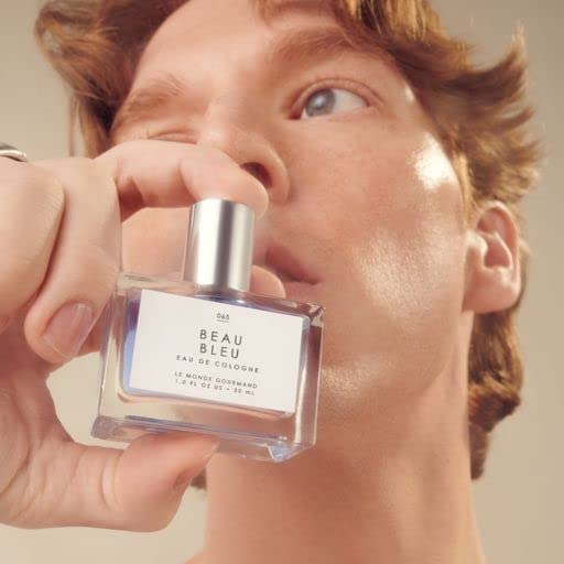 Le Monde Gourmand Beau Bleu Eau de Cologne - 1 fl oz (30 ml) - Unisex, Woody, Citrus, Musky Perfume Notes-BrightBean Baby