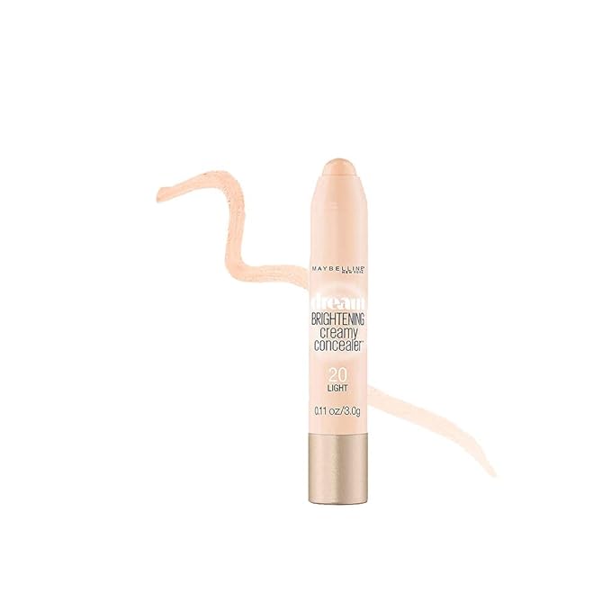 Maybelline New York Dream Brightening Creamy Concealer, Light, 0.11 oz.-BrightBean Baby