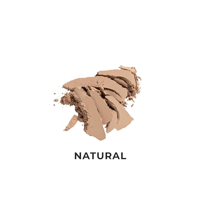 Lamel Stay Matte Compact Powder - Light Natural Coverage - Universal Neutral Undertone - Cruelty Free - Natural - N.403-BrightBean Baby