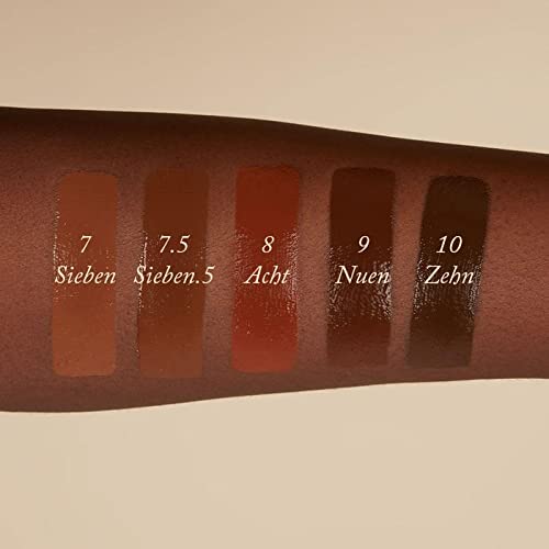 Monika Blunder Beauty - All-In-One Foundation/Concealer, Deep Dark Neutral/Warm Undertones, 10 - Zehn, 0.62 oz-BrightBean Baby