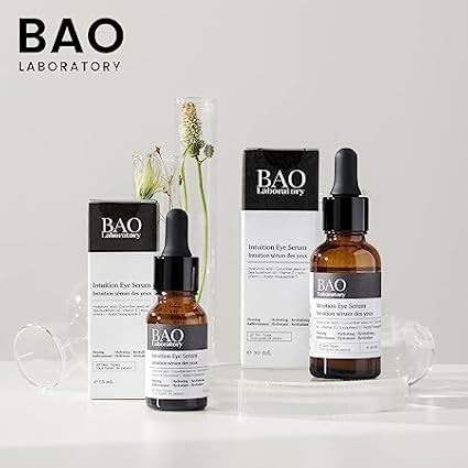 Intuition Eye Serum | Vitamin E, Cucumber Seed Oil And Hyaluronic Acid | Eye Serum for Wrinkles, Finelines and Dark Spots | Best Eye Serum For All Skin Types (15 ML)-BrightBean Baby
