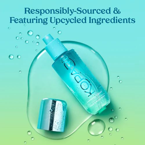 Kopari Hair & Body Mist Kaanapali Coast, Long-Lasting Clean Creamy Coconut Scent, Blend of Sweet Coconut Milk and Vanilla, Hints of Warm Spice, 4 oz-BrightBean Baby
