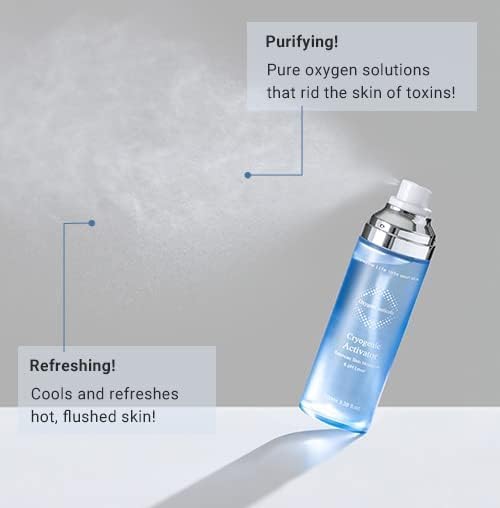 Cryogenic Activator (100ml / 3.38oz) – Facial Mist Toner for Hydrating, Soothing, and Cooling, Naturally Derived Deep Sea Water with Pure Oxygen, Suitable for All Skin Types-BrightBean Baby