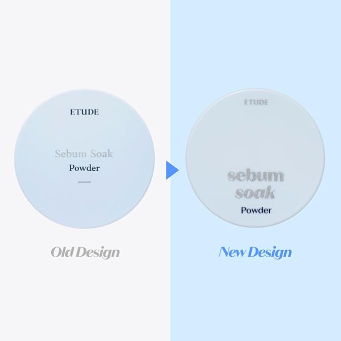 ETUDE Sebum Soak Powder 5g (23AD) | Makeup Powder for Oily Face with Sebum Control, Soft Skin Effect and Matte Finish | Flawless Long-Lasting Make up | Kbeauty-BrightBean Baby