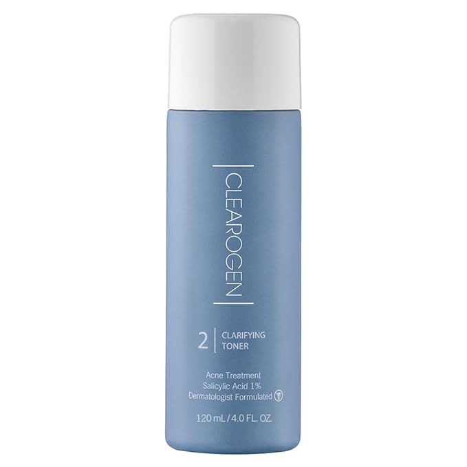 Clarifying Toner for Acne and Blemishes, Face Toner, Facial Toner, Skin Toner, Acne Toner, Toner Oily Skin, Salicylic Acid Toner, Astringent for Face, Toners, 4 Fl Oz-BrightBean Baby