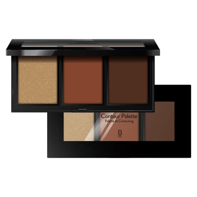 Sistar Shimmer Contour Palettes Define Natural Depth Lighten Darken Shading Bronzing And Highlighting-BrightBean Baby
