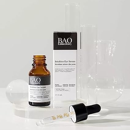 Intuition Eye Serum | Vitamin E, Cucumber Seed Oil And Hyaluronic Acid | Eye Serum for Wrinkles, Finelines and Dark Spots | Best Eye Serum For All Skin Types (15 ML)-BrightBean Baby