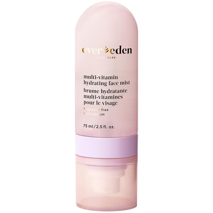 Evereden Kids Multi-Vitamin Hydrating Face Mist | Nourishing Face Spray, Preppy Skincare Essential for Ages 6+ | Clean Formula Safe for Sensitive Skin | Multi-Vitamin Complex, Peach & Mango Juice-BrightBean Baby