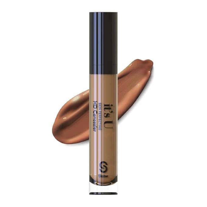 Sistar it's U Skin Perfecting HD Concealer Full Coverage Lightweight Long Lasting Correcting Liquid Contour Cover Masker Makeup 5 ml / 0.17 fl. oz (Fawn)-BrightBean Baby