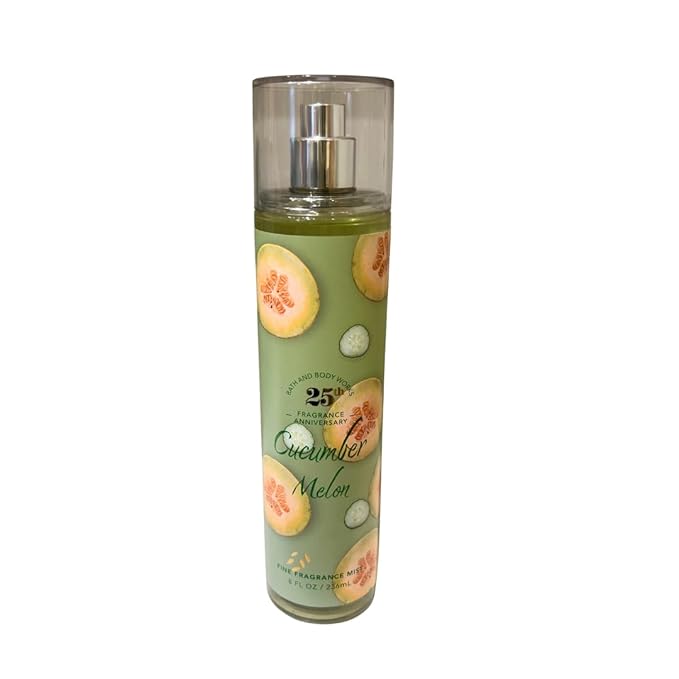 Bath & Body Works Cucumber Melon Fine Fragrance Mist 8oz and Body Cream 8oz-BrightBean Baby