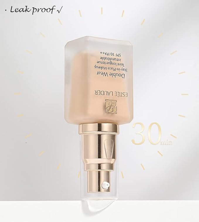 Chris.W 2Pack Foundation Pump for Estee Lauder Double Wear Foundation(Gold)-BrightBean Baby
