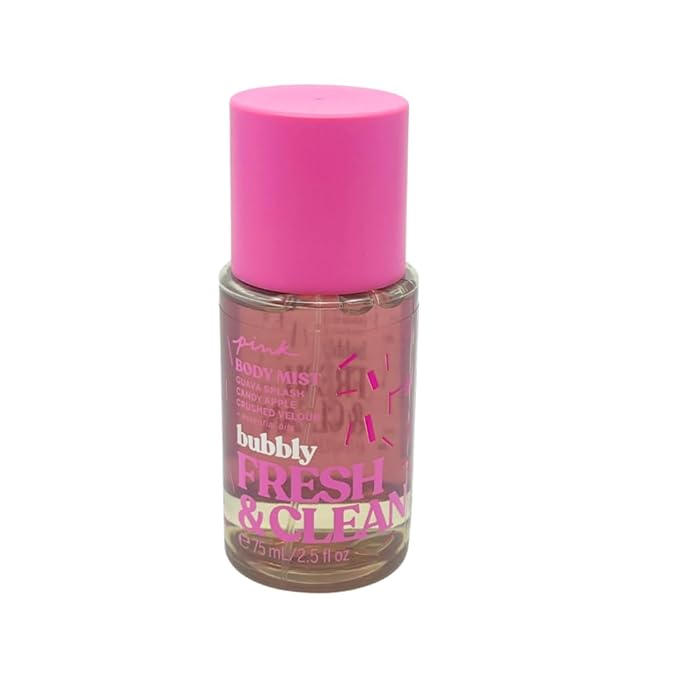 Victoria's Secret Pink Bubbly Body Mist Travel Size 2.5 fl oz (Warm & Cozy and Fresh & Clean)-BrightBean Baby