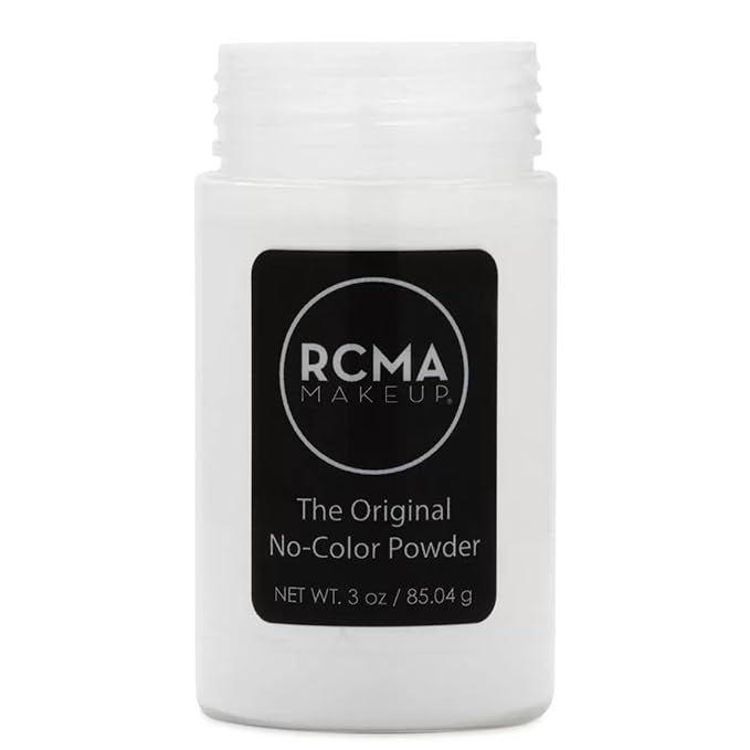 RCMA - Translucent Powder with Flesh Tone Pigment for Flawless Finish - Professional Makeup - Bottle 3 Ounces - Movie, Theater, or Everyday Makeup-BrightBean Baby
