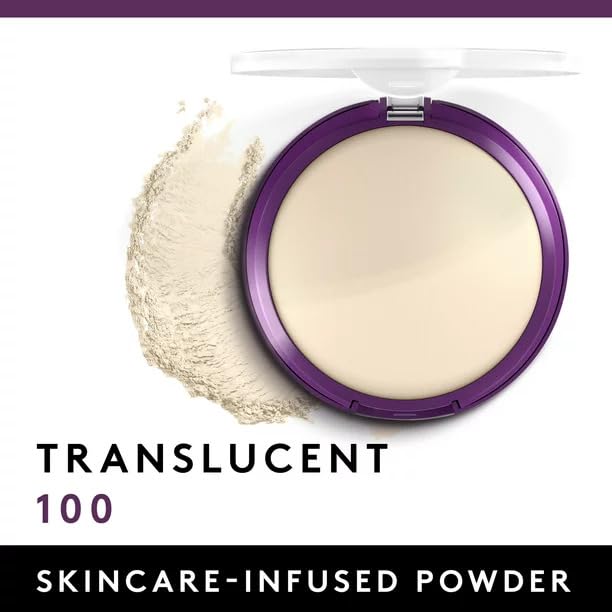 Covergirl Simply Ageless Instant Wrinkle Blurring Pressed Powder, Translucent, 0.39 Oz.-BrightBean Baby