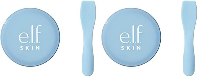 e.l.f. SKIN Holy Hydration! Lip Mask, Hydrating Lip Mask For A Softer & Smoother Pout, Infused With Hyaluronic Acid, Non-Sticky, Vegan & Cruelty-Free (Pack of 2)-BrightBean Baby