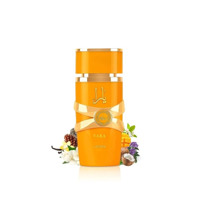 Lattafa Yara Tous - Tropical, Fruity, Floral, Vanilla - Eau de Parfum Long-Lasting Fragrance for Women, 3.40 Ounce / 100 ml-BrightBean Baby