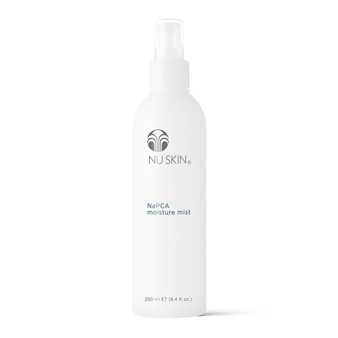 Nu Skin NaPCA Moisture Mist | Revitalizing Moisturizer & Cooling Mist with Hyaluronic Acid | Hydrating Spray for Face, Body & Hair | Sodium PCA for All Skin Types | 8 oz | 1 Pack-BrightBean Baby