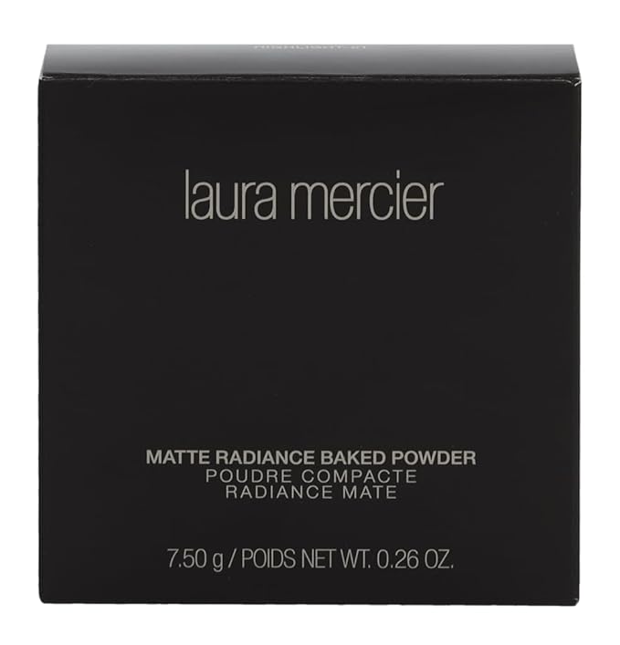 Laura Mercier Matte Radiance Baked Powder Highlight, No. 01 Golden Nude, 0.26 Ounce-BrightBean Baby