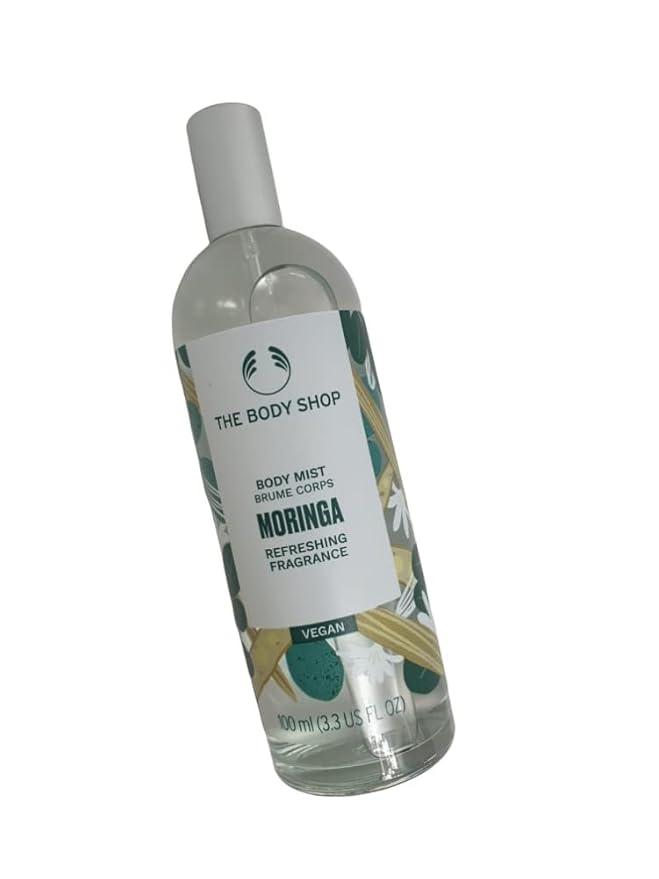 The Body Shop Moringa Body Mist, Paraben-Free Body Spray, 3.3 Fl. Oz.-BrightBean Baby