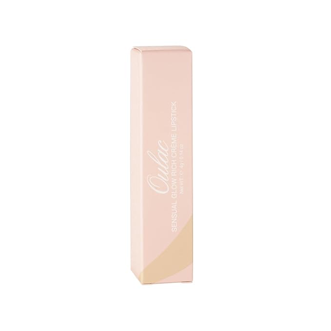 Oulac Nude Lipsticks for Women, Pink Matte Lip Stick, Full Coverage Lip Color, Satin Matte Finish, Cream Texture, Hydrating, Infused with Hyaluronic Acid, Vegan & Clean Beauty 4g SG03 Be Seductive