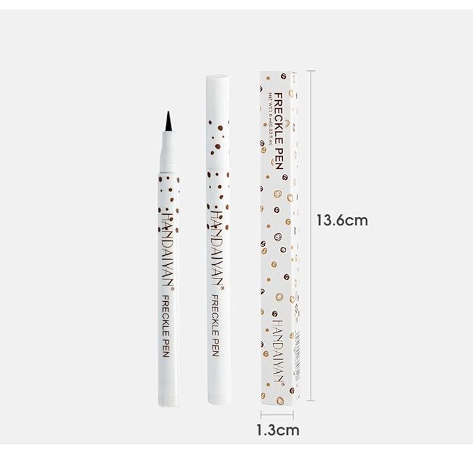 Freckle Pen Face Concealer Point Out Natural Waterproof Longlasting Freckle Makeup 2 Pcs Light Brown & Chestnut-BrightBean Baby