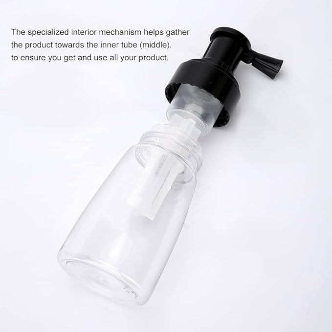 Barber Powder Bottle Spray - for Applying Talc and Powder - Empty Powder Travel Cosmetics Blower, Refillable Hair Fiber Applicator for Hair Salon, Home, Beauty-BrightBean Baby