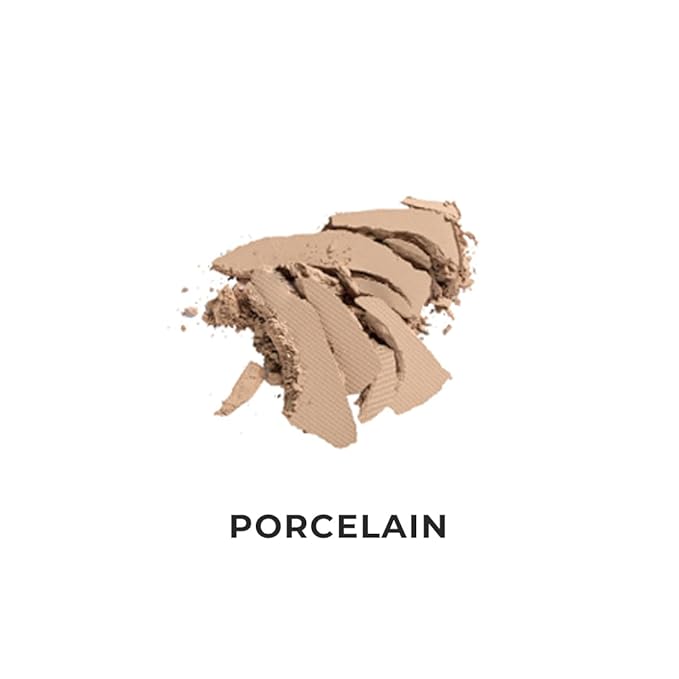 Lamel Stay Matte Compact Powder - Light Natural Coverage - Universal Neutral Undertone - Cruelty Free - Porcelain - N.401-BrightBean Baby