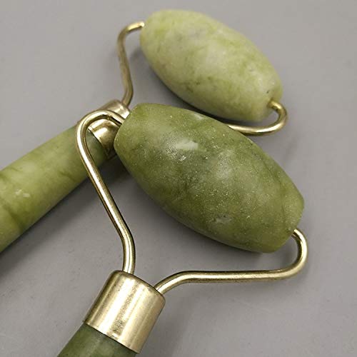 2 Pack Anti-Aging Anti Wrinkle Jade Roller Massager Face Neck Slimming Lymphatic Drainage SPA Tool-BrightBean Baby