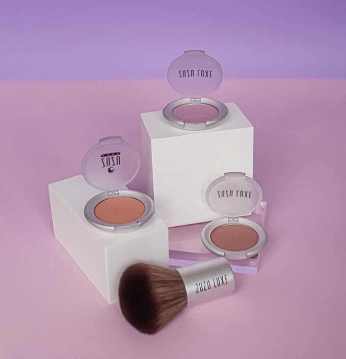 ZUZU LUXE Mineral Blush (Fascination - Lightly Toasted Cinnamon/Warm Shimmer), Natural, Paraben Free, Vegan, Gluten-free, Cruelty-free, Non GMO, 0.1 oz-BrightBean Baby