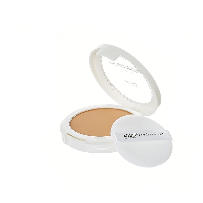 KISS Cover and Care Acne Control Pressed Powder Shine Free Face Light Weight Makeup Setting Powder - APP339 (Coconut)-BrightBean Baby