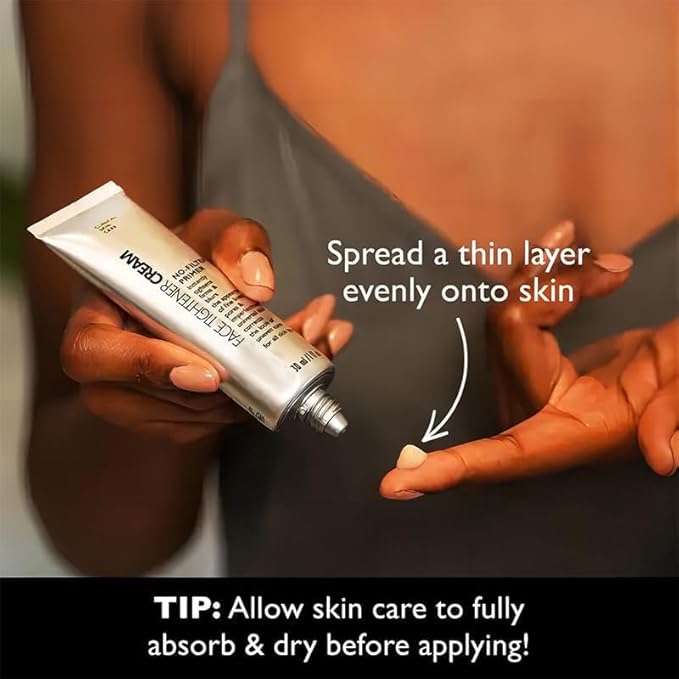 Face Tightener No-Filter Primer,Instant Face Tightener No-Filter Primer,Face Blurring Primer for Face Before Makeup,Skin Tightening Cream for Face for All Skin Types(1PCS)-BrightBean Baby