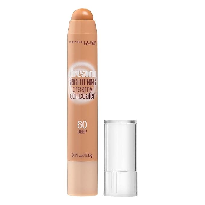 Maybelline New York Dream Brightening Creamy Concealer, Deep, 0.11 oz.-BrightBean Baby