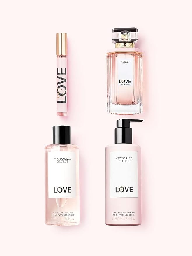 Victoria's Secret Love Fine Fragrance 8.4oz Mist-BrightBean Baby
