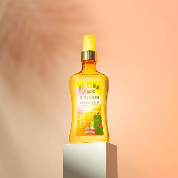 Hawaiian Tropic Golden Paradise Fragrance Body Mist 8.4 fl oz-BrightBean Baby