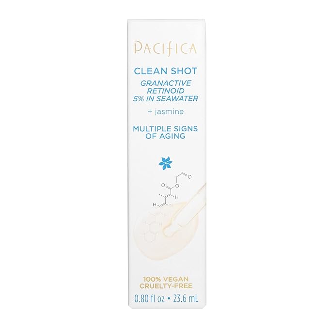 Pacifica Clean Shot Granactive Retinoid 5 Percent In Seawater Unisex, 0.8 Oz-BrightBean Baby